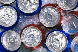 Cold Cans of Soda